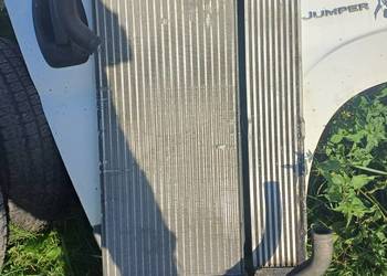 Chłodnica wody + intercorer citroen jumper 2.2 hdi
