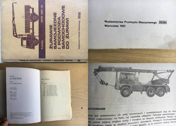 Żurawie Samojezdne i Podwozia Samochodowe do Żurawi. Katalog SWW 0851-35