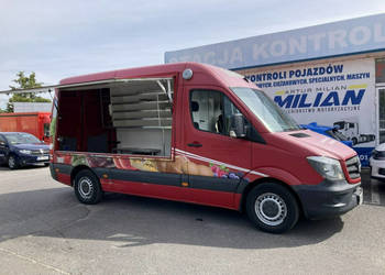 Mercedes Sprinter Autosklep pieczywa sklep Bar Gastronomiczny Food Truck F…