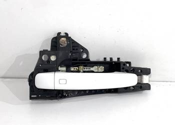 KLAMKA ZEWNĘTRZNA LEWY TYŁ AUDI Q5 8R 8T01837885A SUV 08-17 Ibis White