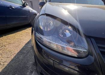 lampy przednie depo czarne środki golf 5 komplet