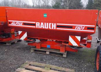 Rozsiewacz RAUCH ALPHA 1101 +nadstawka Hydrauliczny do nawozu wapna amazone
