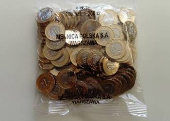 Moneta 2 zł 2021 r. Woreczek menniczy 100 szt. Moneta 2 zł 2021 r. Woreczek menniczy 100 szt.