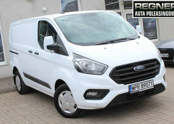 Ford Transit Custom 3-osobowy FV23% 130KM VAT-1 Parktronic Tempomat Gwaran…