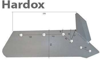 Lemiesz 300hektarów HARDOX 583890/P części do pługa KUHN