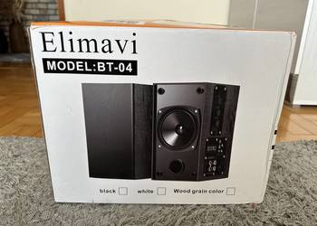 Aktywne głośniki Elimavi BT-04 (60W, Bluetooth, RCA) – Stan Fabryczny/Nowy!