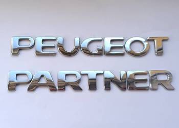 Napis emblemat Peugeot Partner I  02-10r