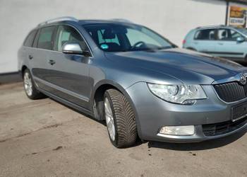 Skoda Superb kombi 2.0 TDI, DSG, 2011, 170 KM, 219tyś. km, bezwypadkowy