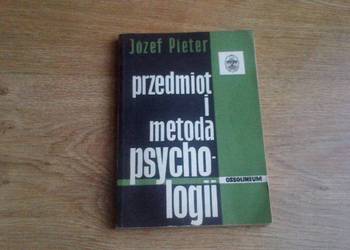 Przedmiot i metoda psychologii-Pieter