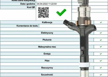 Wtryskiwacze KOMPLET 4 szt Denso 23670-27030 Toyota RAV 4, Avensis 2.0