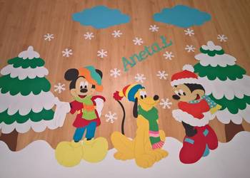 Dekoracje bajkowe zimowe i inne z brystolu Dekoracje bajkowe zimowe i inne z brystolu