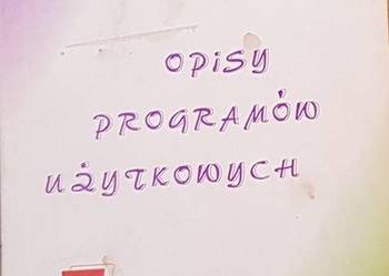 AMIGA-  opisy programów użytkowych, komputer, książka, unika
