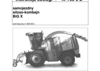 Krone Big X V8 V12 instrukcja obsługi PL