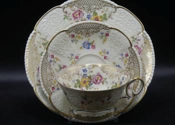 Komplet śniadaniowy Sorau Żary, piękne ucho, 1928 - 45 UNIKAT!!!