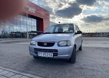 Suzuki Alto 2003, 1,1 benzyna, 71000 km, automatycna, klimatyzacja, bezrdzy