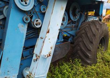 Bizon BS Z110 z sieczkarnia na części,silnik ,zwolnice ,wały ,rotor,kabina