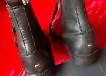 Tommy Hilfiger buty 41,42 100% oryginał skóra piękne czarne