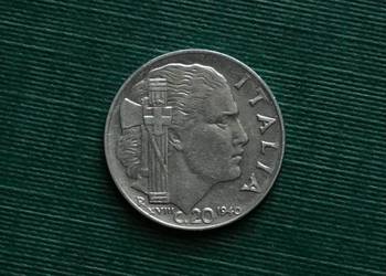 WŁOCHY - 20 centesimi (1940r.)