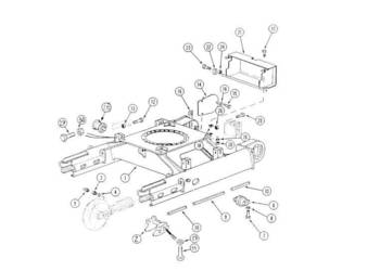 Case Poclain 61 61P koparka katalog częsci zamiennych