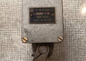 łącznik (wyłącznik) krańcowy dźwigniowy typu KW-2111