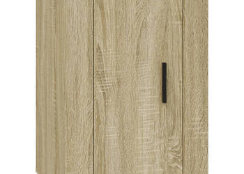 Wisząca szafka telewizyjna dąb sonoma 40x345x60 cm WM-816662