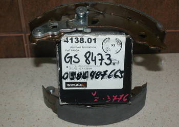 0 986 487 669 - BOSCH - SZCZĘKI HAMULC. FIAT PANDA 03- Szczę