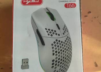 T66 RGB 2,4G bezprzewodowa mysz do gier RGB