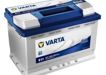 Akumulator 74Ah 680A EN Varta E11 - DARMOWY DOWÓZ I WYMIANA