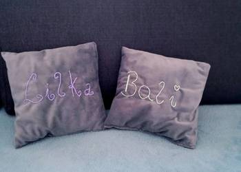 Spersonalizowane poduszki haft ręczny