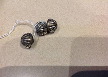 Stare Guziki Guzy Metalowe - 3 szt