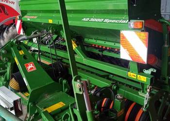 Agregat uprawowo-siewny Amazone AD3000, brona wirnikowa, siewnik