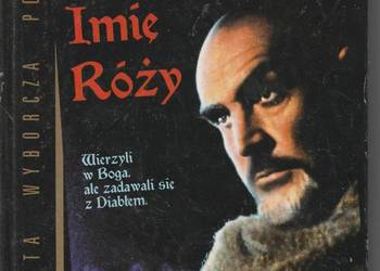 IMIĘ RÓŻY Sean Connery DVD + KSIĄŻKA