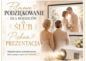 Film niespodzianka podziękowanie dla rodziców na ślub