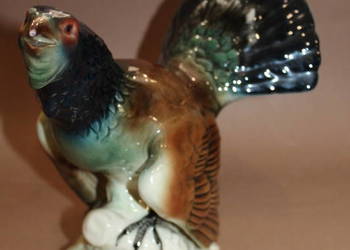 Figurka porcelanowa głuszca Germany 1914 - 1945