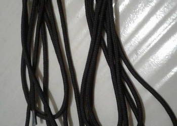 Mocne sznurowadła okrągłe do butów - brązowe 140 cm.