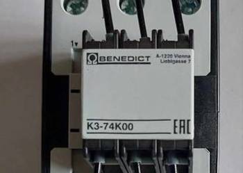 Stycznik k3-74k00 230 Benedict 75kVAr Kondensatorowy 3p 50Hz