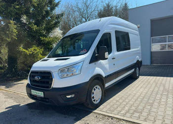 Ford Transit 2020*2.0 130KM*L3H3*7 osobowy*Brygadówka*Klimatyzacja*Tempomat