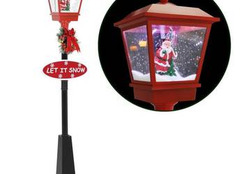 Świąteczna latarnia z Mikołajem, 180 cm, LED(SKU:284339)