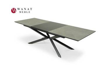 Stół spiek kwarcowy rozkładany 160-240x90cm Pietra Grey