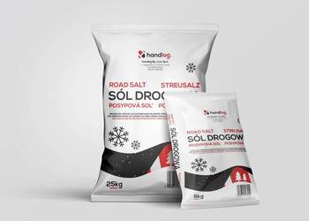 Sól drogowa | Mieszanka soli drogowej z piaskiem | Piasek