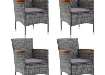vidaXL Krzesła ogrodowe, 4 szt.,(SKU:310567)