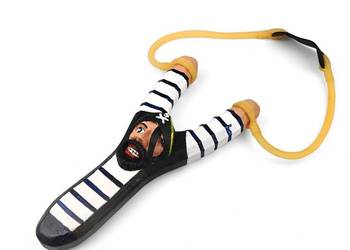 Pirat | 24 cm | Drewno | Proca | Broń Drewniana