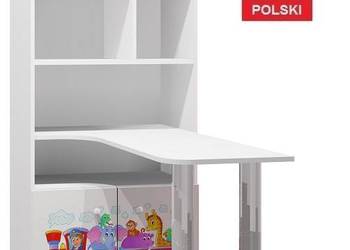 POCIĄG 5 - N36 regał z biurkiem dziecięcy 80x40 w.190