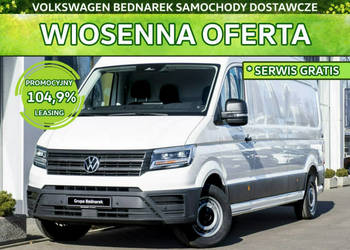 Volkswagen Crafter FL Furgon L4 2.0 TDI 177 KM Wysoki Dach, Automat Dostęp…
