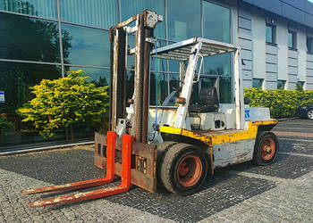Wózek widłowy Fiat DI 60 C 6 ton diesel duplex 3,3 m