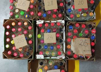 butelki szklane na soki 300 ml ponad 170 sztuk