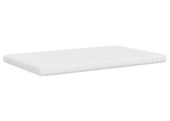 Materac piankowy biały 120x220cm 7-strefowy twardość 20 ILD WM-4016657