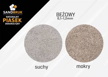 Suchy Piasek Kwarcowy Fuga Beżowy 0,1-1,2 mm 25kg