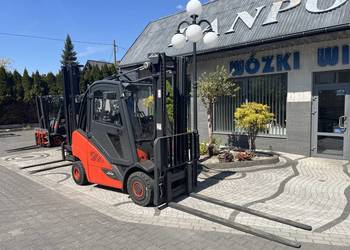 Wózek widłowy LINDE H25T duplex pełna kabina widlak 392 2,5t