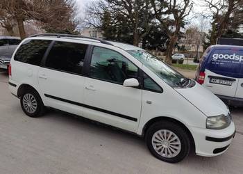 7 osobowa ALHAMBRA LIFT r2002.poj 1.9tdi. skrz manual 6bieg. Długo Opłaty